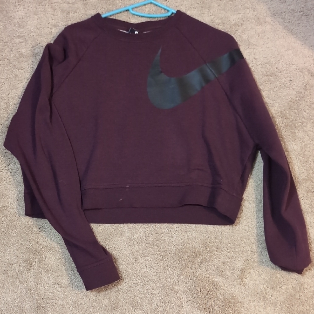 Nike Women's Purple Sweatshirt